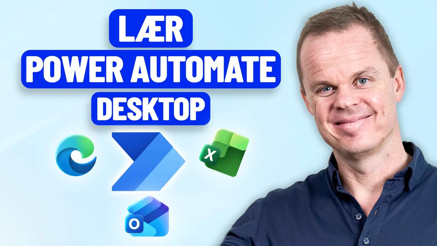 Power Automate Desktop begynderkursus